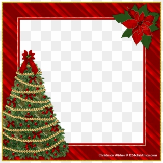 Merry Christmas Photo Frame - Merry Christmas Frame Png Clipart