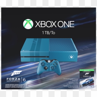 Blue Xbox One Forza Bundle Clipart