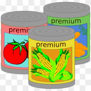 Canned Food Clipart Png - Canned Food Clip Art Transparent Png
