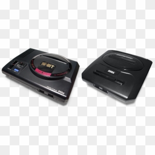Japanese Mega Drive Mega - Mega Drive 1 Vs 2 Clipart