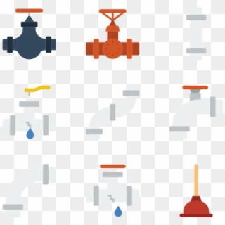 600 X 564 30 - Water Pipes Icon Png Clipart