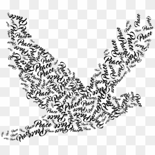 Good Politics Is At The Service Of Peace - Peace White Dove Png Clipart