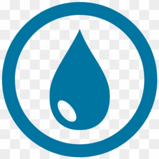 Water Icon New - Circle Clipart