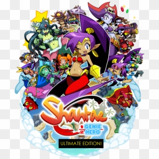 Shantae Half Genie Hero Ultimate Edition Switch Cover Clipart