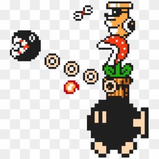 Overall, Super Mario Maker Is A Special Game, And Fitting - Super Mario World Bob Omb Clipart