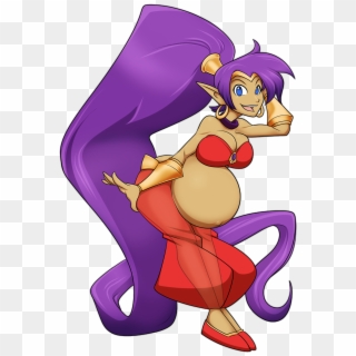 Shantae's In A Family Way - Deviantart Shantae Pregnant Clipart
