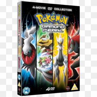 Pokemon Movie 10-13 Collection - Pokemon Rise Of Darkrai Dvd Clipart