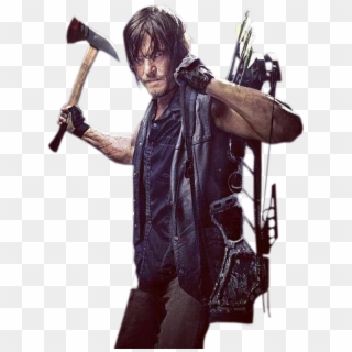 Daryl Dixon From The Walking Dead - Daryl The Walking Dead Png Clipart