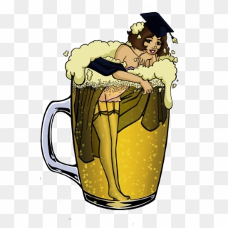 Pin Up Beer Png - Pin Up Girls Beer Clipart
