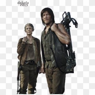 Png The Walking Dead - Walking Dead Daryl Y Carol Clipart