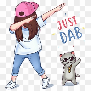 Dab Hippop Cat Meow Clipart