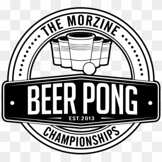 Beer Pong Tuesday - Label Clipart