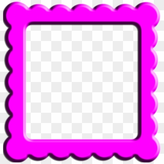 Pink-frame - Pink Picture Frame Clipart - Png Download