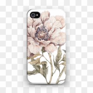 Peony Light Pink Case Iphone 4/4s - Iphone Clipart