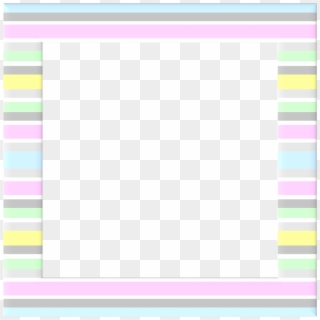 Frame, Border, Pastels, Baby Blue, Pale Pink, Grey - กรอบ รูป สี พาส เท ล Clipart