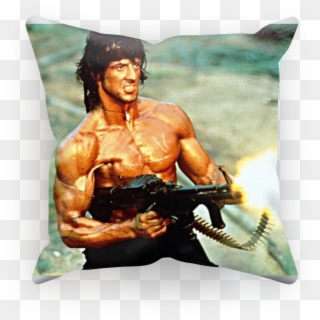 Rambo Collection ﻿sublimation Cushion Cover - Sylvester Stallone Rambo 1 Clipart