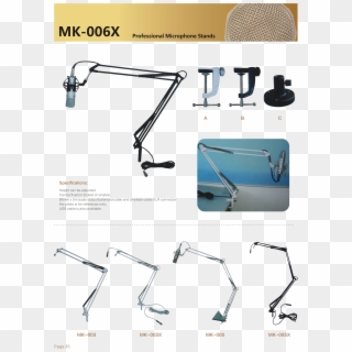 Professional Microphone Stands - Hoisting Clipart