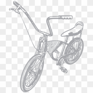 Illustration Bmx Lowrider - Bmx Bike Clipart