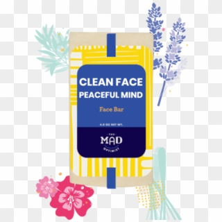 Recipe 503 Clean Face Peaceful Mind - Floral Design Clipart