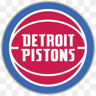 Detroit Pistons Logo Interesting History Of The Team - Circle Clipart