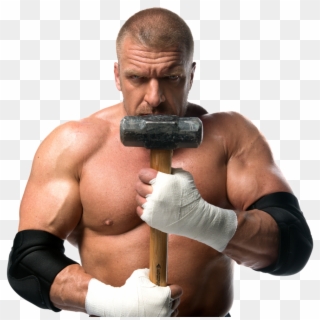 Triple H Png Photo - Triple H With Hammer Clipart