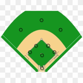 Diamonds Clipart Baseball Field - Baseball Field Top - Png Download