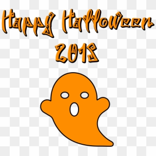 Happy Halloween 2018 Scary Font Ghost - Scary Fonts Happy Halloween Clipart