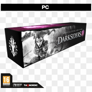 Pc 3d Packshot Pegi 2018 08 29 - Darksiders 3 Collector's Edition Ps4 Clipart