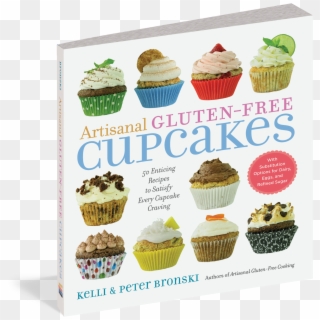 Artisanal Gluten Free Cupcakes Clipart