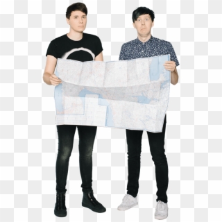 Dan And Phil Go Outside , Png Download - Linen Clipart