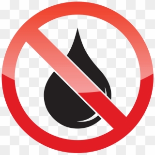 Prohibido Agua , Png Download - Icon Clipart