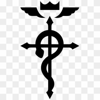 Fullmetal Alchemist Logo Png - Flamel Cross Clipart