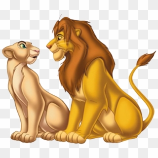 The Lion King Png Free Download - Lion King Simba And Nala Png Clipart