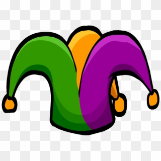 Picture Of Jester - Mardi Gras Jester Hat Png Clipart