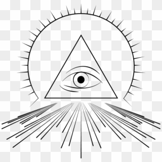 Illuminati Eye Tattoo Design - Illuminati Art Png Clipart
