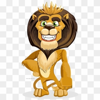 King Lion Cartoon Best Clipart Png - Lion Vector Transparent Png