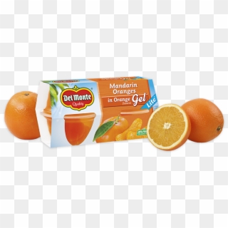 Mandarin Oranges In Orange Flavored Gel - Monte Clipart