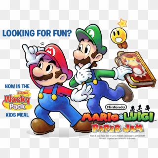 Mario & Luigi: Paper Jam Clipart