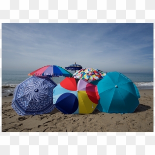 Beach Umbrella 05 Notecard - Umbrella Clipart
