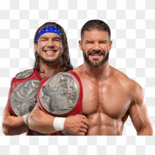 Raw Tag Team Champions' New Jolly Render - Wwe Chad Gable Raw Tag Team Champion Png Clipart