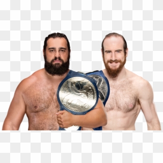 Rusev And Aiden English - Aiden English Champion Png Clipart