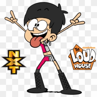Luna Loud From “the Loud House” Cosplaying As Nxt's - Loud House And Wwe Clipart