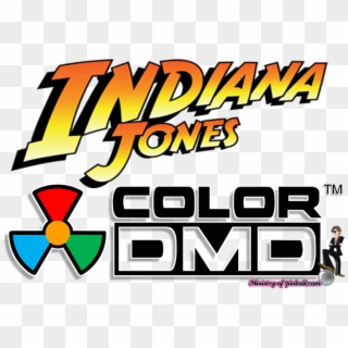 Indiana Jones Colordmd - Indiana Jones Raiders Of The Lost Ark Logo Clipart
