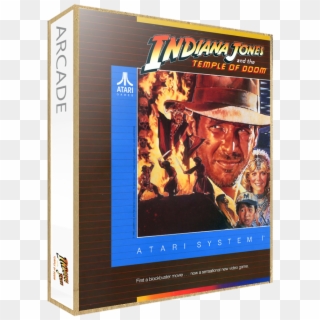 Indiana Jones And The Temple Of Doom - Drew Struzan Movie Poster Clipart