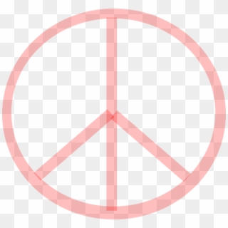 Red Transparent Clip Art - Stop War Make Peace - Png Download