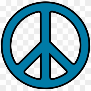 Peace Emoji Clipart 4 By Brittney - Peace Sign Clipart - Png Download