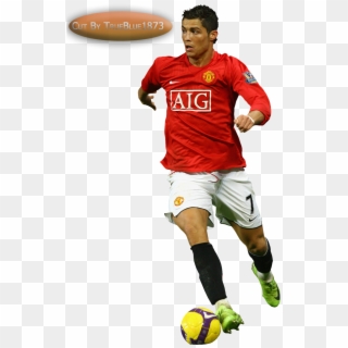 Cristiano Ronaldo Png 2007 - Ronaldo Man Utd Png Clipart