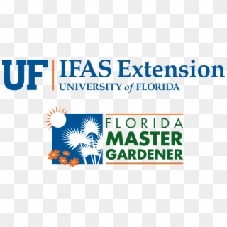 Uf/ifas Master Gardener Logo Stacked Color Small - University Of Florida Master Gardening Clipart