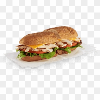 Chilled Grilled Chicken Sub Sandwich Clipart