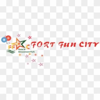 Fort Fun City Hotel & Amusement Park - Graphic Design Clipart